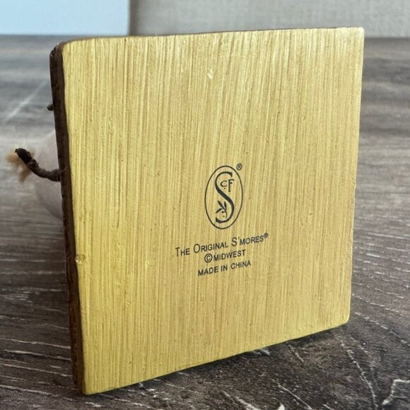 S'mores Midwest Christmas Tree Ornament Horseshoe Snowman Marshmallow - Picture 3 of 7